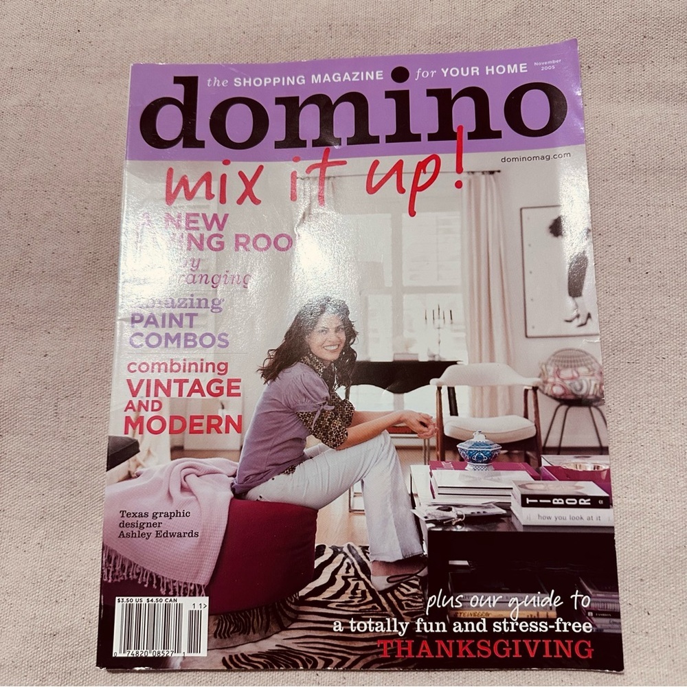 Domino | Magazine | Domino Magazine November 2005 with Ashley Edwards - Picture 9 of 9